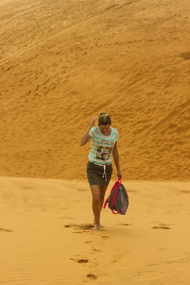 Red Sand Dunes in Vietnam Mui Ne