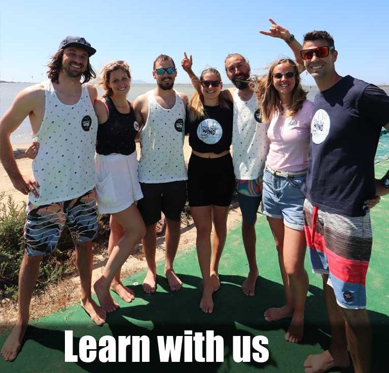 Learn with us in Lo Stagnone Sicily kitesurfing