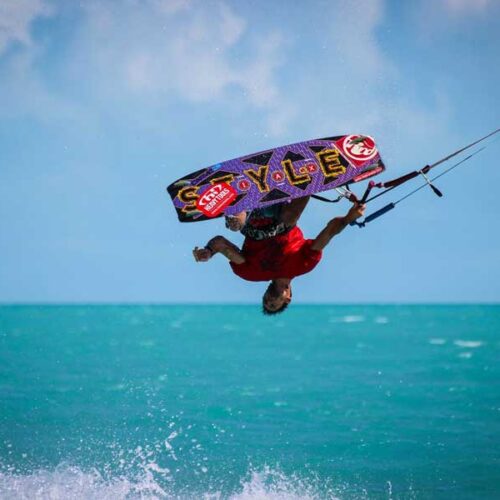 Long bay Turks and Caicos kitesurf spot