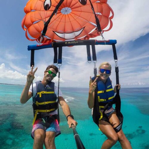 parasailing grace bay