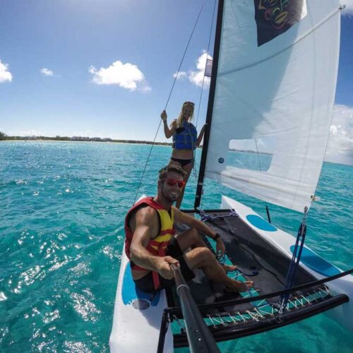 catamaran trip grace bay