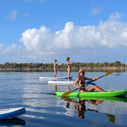 Sup and Kayak Trip in Lo stagnone